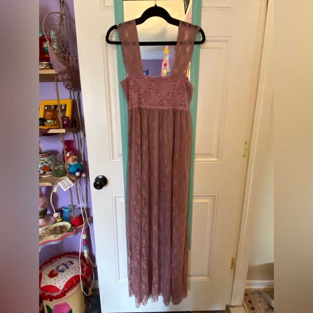 Free People Romance in The Air Maxi Slip - Picture 2 of 7